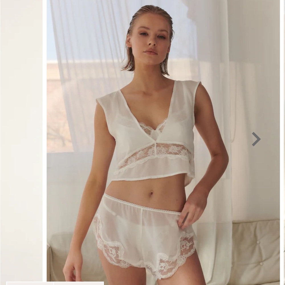 Kat the label Flynn camisole in white